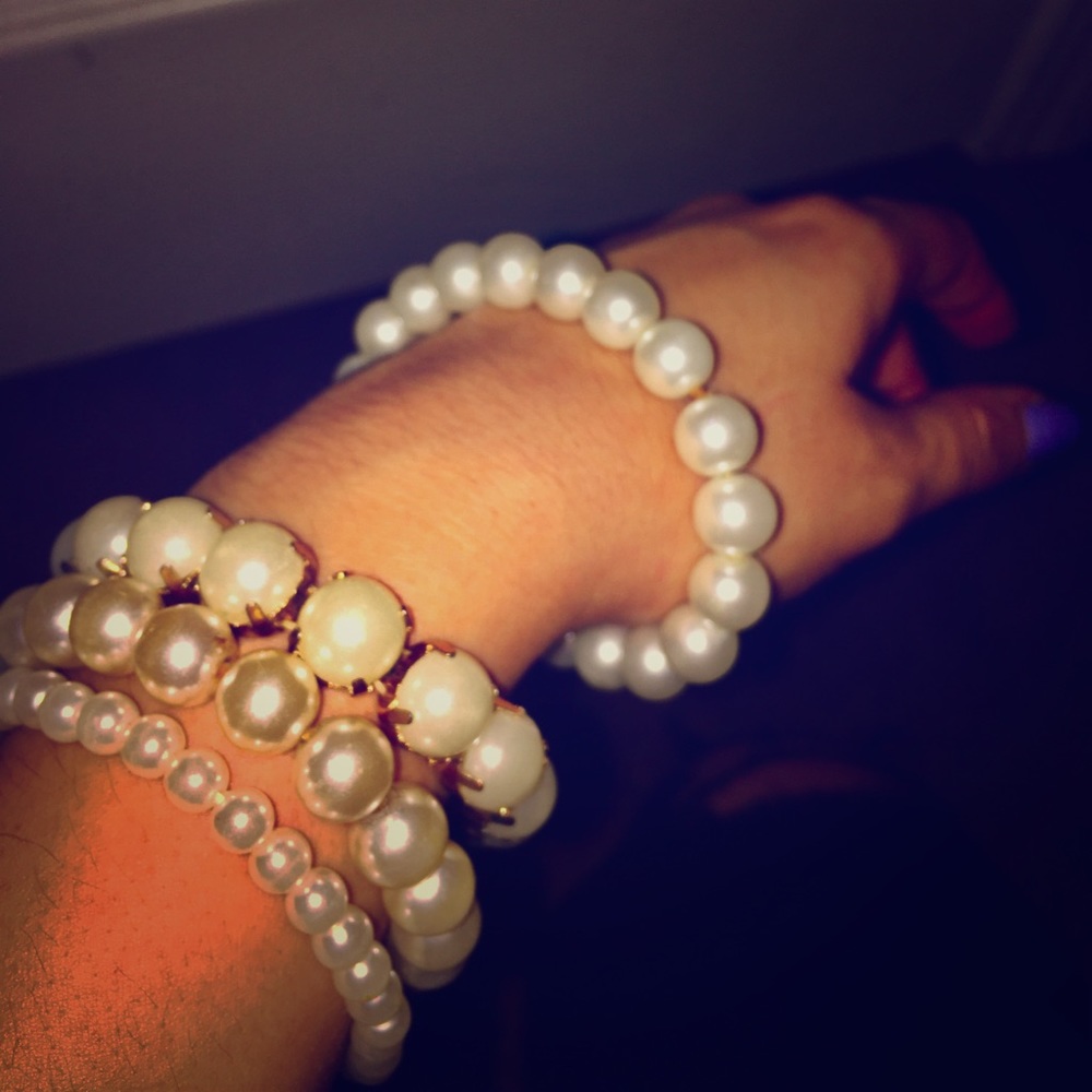Pearl bracelets